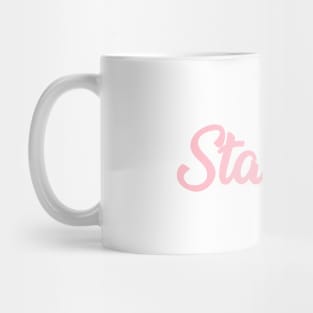 Starman, pink Mug